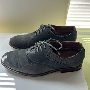 Ferro Aldo Baxter Men's Casual Grey Lace Up Shoes - Size 11 - All occasions.